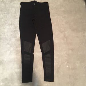 Alo small black Moto leggings